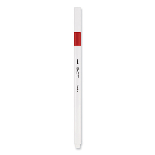 uni-ball EMOTT Porous Point Pen, Stick, Fine 0.4 mm, Assorted Ink Colors, White Barrel, 5/Pack Assorted Ink - Water Based - Plastic Tip - 5 / Set (24828)