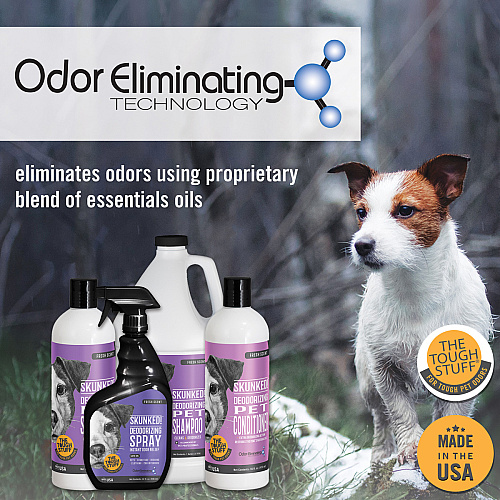 Tough Stuff Skunked! Deodorizing Pet Shampoo, Original - 1 Gallon Bottle (830SHP)