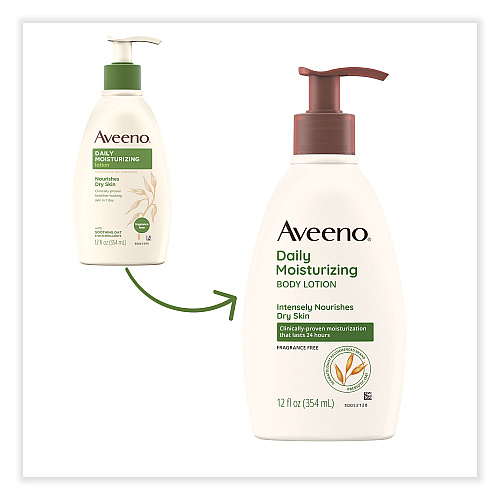 Aveeno Active Naturals Daily Moisturizing Lotion, 12 oz Pump Bottle (100360003)