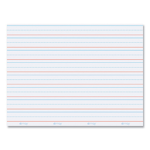Pacon GoWrite! Dry Erase Learning Boards, 8.25 x 11, White Surface, 5/Pack (LB8511)