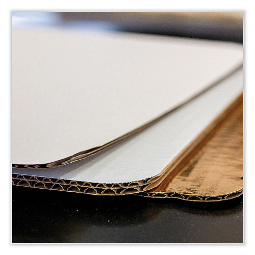 SCT Bakery Bright White Cake Pad, Single Wall Pad, 19 x 14, White, Paper, 50/Carton (1153)