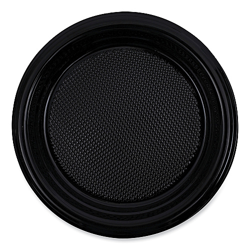 Boardwalk&reg; Hi-Impact Plastic Dinnerware Plate 6" Dia, 1000 Plates (BWKPLTHIPS6BL)