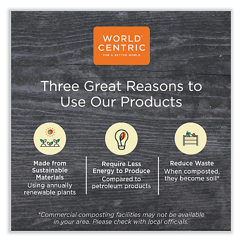 World Centric Paper Lids for Bowls. 5.9" Diameter, Natural, Paper, 300/Carton (BOLNT24W)