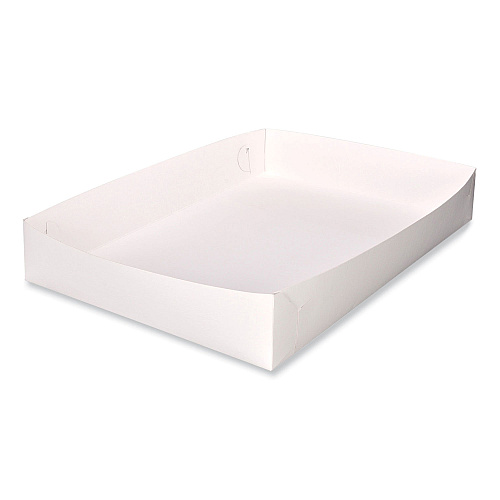 SCT Bakery Boxes, Standard, 26 x 18.5 x 4, White, Paper, 50/Carton (1995)