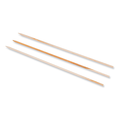 AmerCareRoyal Wooden Skewers, 10", Natural, 1,000/Box, 3 Boxes/Carton (R818)