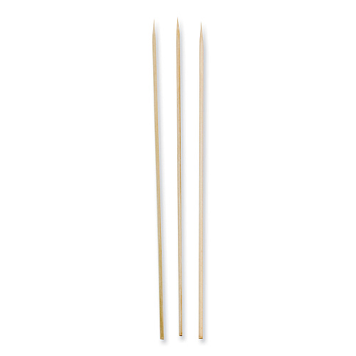 AmerCareRoyal Bamboo Skewers, Paper, 12", Natural, 9,600/Carton (R824)