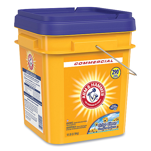 Arm & Hammer Powder Laundry Detergent, Crisp Clean, 18 lb Pail (3320001001)