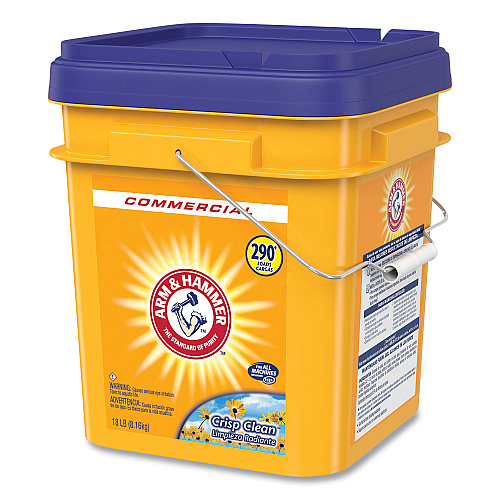 Arm & Hammer Powder Laundry Detergent, Crisp Clean, 18 lb Pail (3320001001)