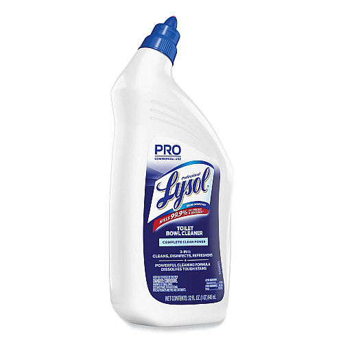 Lysol&reg; Power Toilet Bowl Cleaner, Wintergreen, 32 oz. Bottle (74278EA)