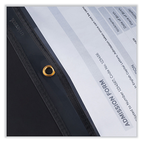 Universal Top-Load Vinyl Ticket Holder, Heavy Gauge, Clear, 25/Pack (UNV21135)