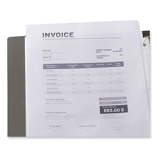 Universal Top-Load Poly Sheet Protectors, Heavy Gauge, Letter Size, Clear, 200/Pack (UNV21134)