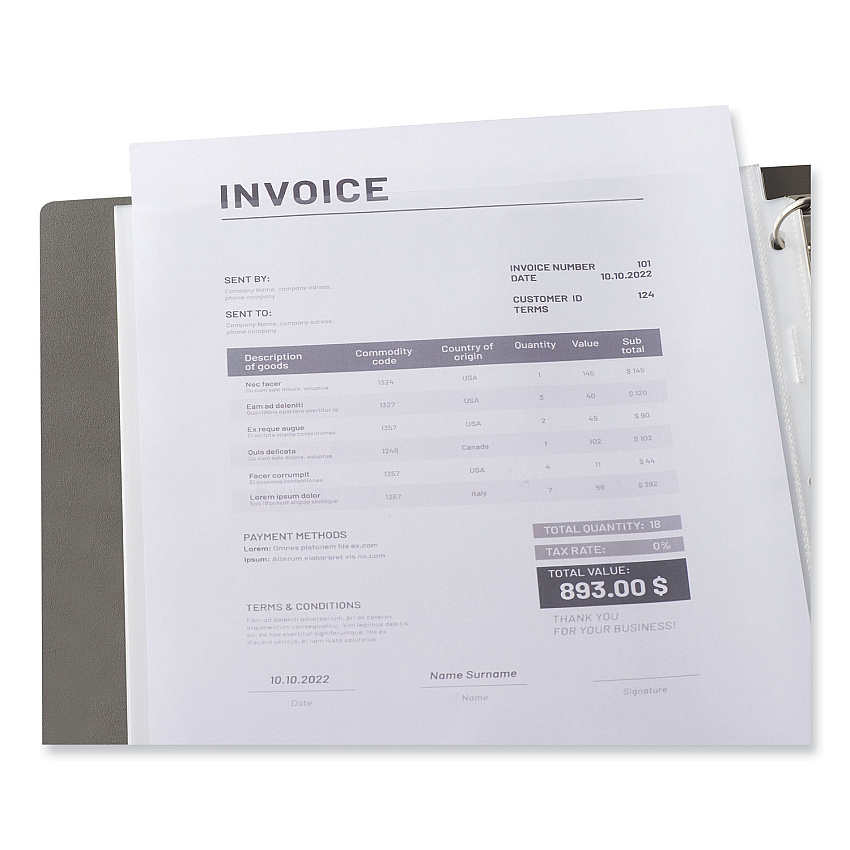 Universal Top-Load Poly Sheet Protectors, Heavy Gauge, Letter Size ...