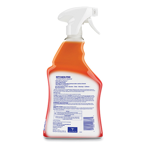 Lysol&reg; Pro Kitchen Antibacterial Cleaner, 22 oz. Spray Bottle (79556EA)