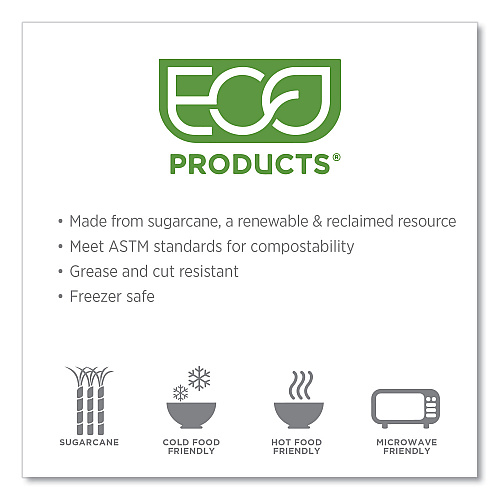 Eco-Products Molded Fiber Portion Cups, 2 oz, White, 2,500/Carton (EPSPC2)