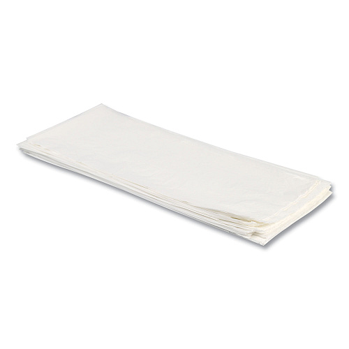 Heritage Linear Low-Density Can Liners, 33 gal, 1 mil, 33" x 45", Clear, Flat Pack, 200/Carton (H6645TC)