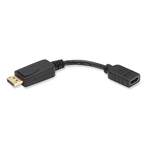 Tripp Lite DisplayPort to HDMI Adapter Cable, 6", Black (P136000)