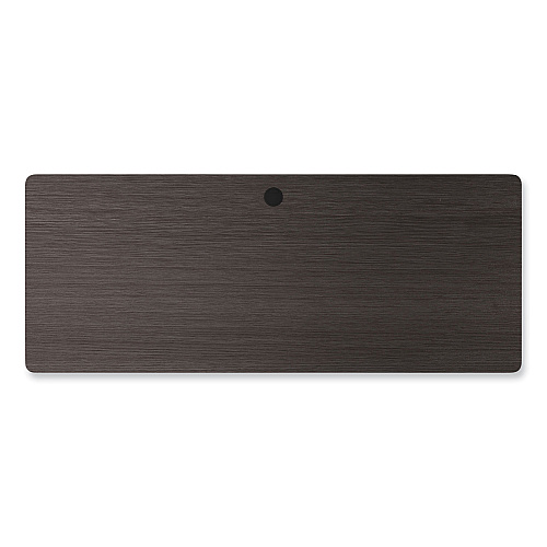Alera Modern Teacher Series Pedestal Desk, Left-Side Pedestal: Box/Box/File, 60" x 24" x 28.75", Charcoal Woodgrain/Gray (ALEMSD6024CH)