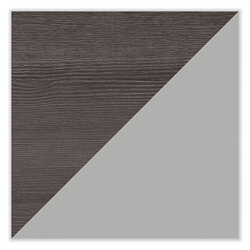 Alera Modern Teacher Series Pedestal Desk, Left-Side Pedestal: Box/Box/File, 60" x 24" x 28.75", Charcoal Woodgrain/Gray (ALEMSD6024CH)