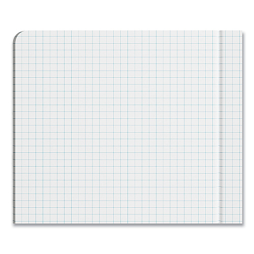 Universal Quad Rule Composition Book, Quadrille Rule (4 sq/in), Black Marble Cover, (100) 9.75 x 7.5 Sheets, 6/Pack (UNV20957)