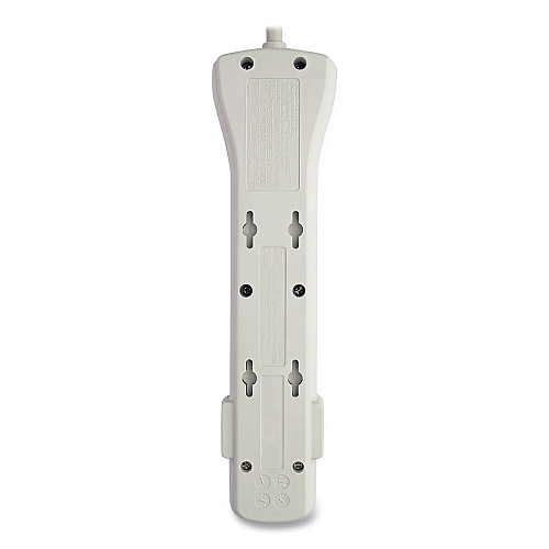 Tripp Lite Protect It! Surge Protector, 7 AC Outlets, 7 ft Cord, 2,160 J, Light Gray (SUPER7)
