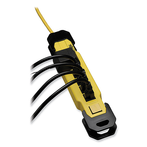 Tripp Lite Power It! Safety Power Strip with GFCI Plug, 6 Outlets, 9 ft Cord, Yellow/Black (TLM609GF)