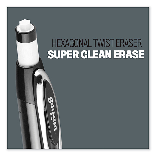 uni-ball 207 Mechanical Pencil, 0.7 mm, HB (#2), Black Lead, Blue Barrel, Dozen (70127)