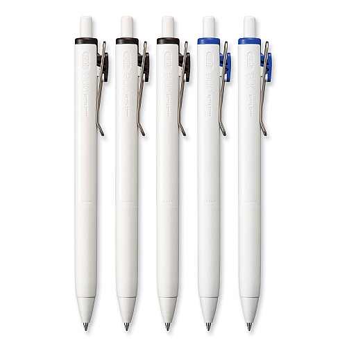 uni-ball uniONE Gel Pen, Retractable, Medium 0.7 mm, Assorted Business Ink Colors, Assorted Barrel Colors, 5/Pack (70380)