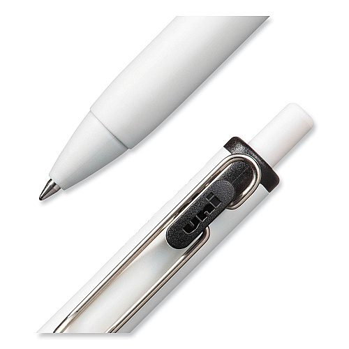 uni-ball uniONE Gel Pen, Retractable, Medium 0.7 mm, Assorted Business Ink Colors, Assorted Barrel Colors, 5/Pack (70380)