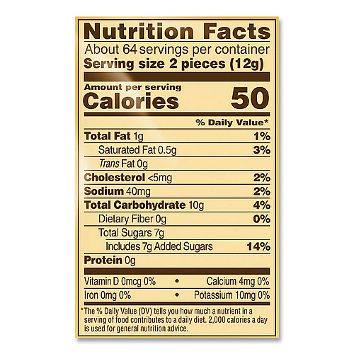 Werther's Original Hard Candies, Caramel, 27 oz Bag (46055)