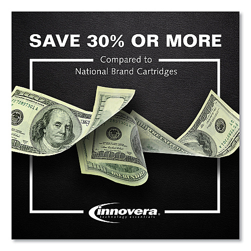 Innovera Remanufactured Black Toner, Replacement for 58A (CF258A), 3,000 Page-Yield (IVRCF258A2)