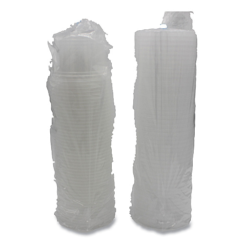 GEN Plastic Deli Containers with Lid, 16 oz, Clear, Plastic, 240/Carton (GENDELI16OZ)