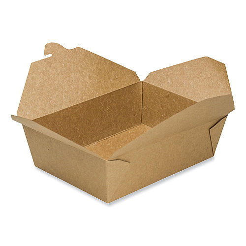 GEN Reclosable Kraft Take-Out Box, 76 oz, Paper, 200/Carton (GENPAPERBOX3)