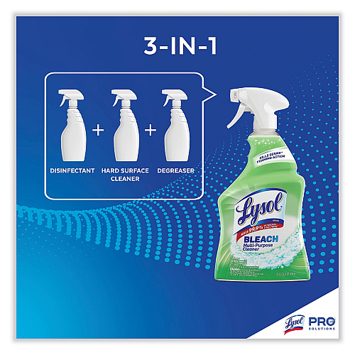 Lysol&reg; All-Purpose Cleaner with Bleach, 12 Bottles (78914CT)