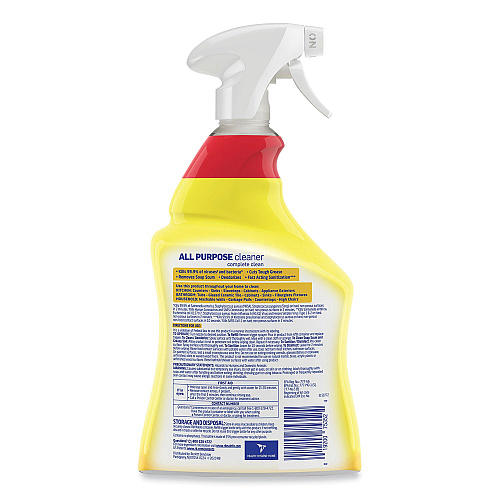 Lysol&reg; All-Purpose Cleaner, Lemon Scent, 32 oz., 12 Spray Bottles (75352CT)