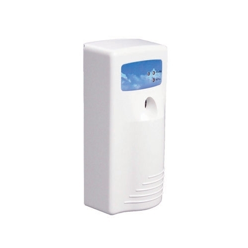 Stratus Ii Metered Aerosol Dispenser, W/lock & Key, White/blue, 1 Each, 12 Ea/cs (07521L)