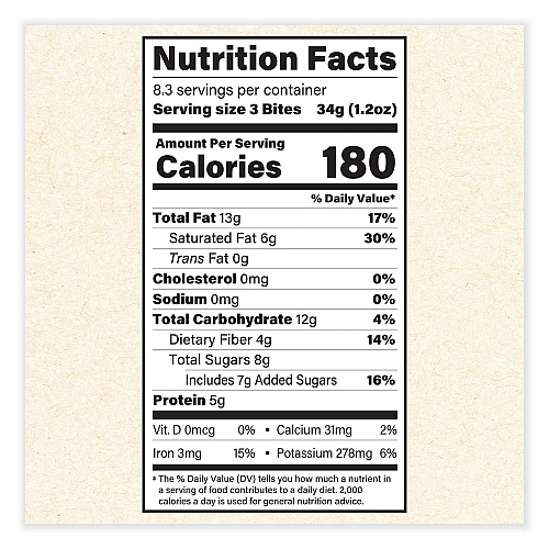 JOJO's Chocolate Original Dark Chocolate Bites, 10 oz Bag (22002039)