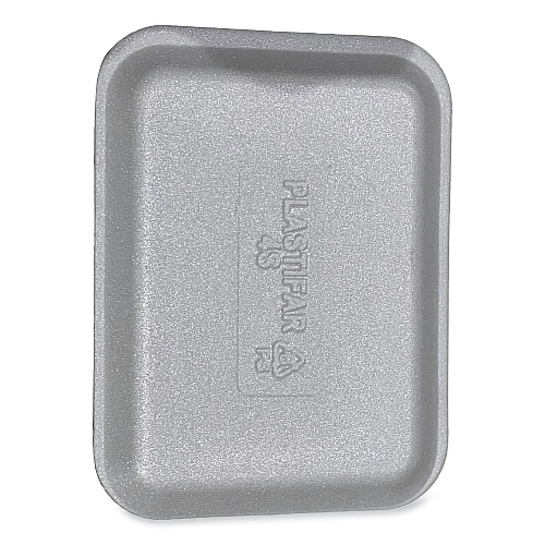 GEN Meat Trays, #4S, 9.5 x 7.25 x 0.5, White, 500/Carton (GEN4SWH)
