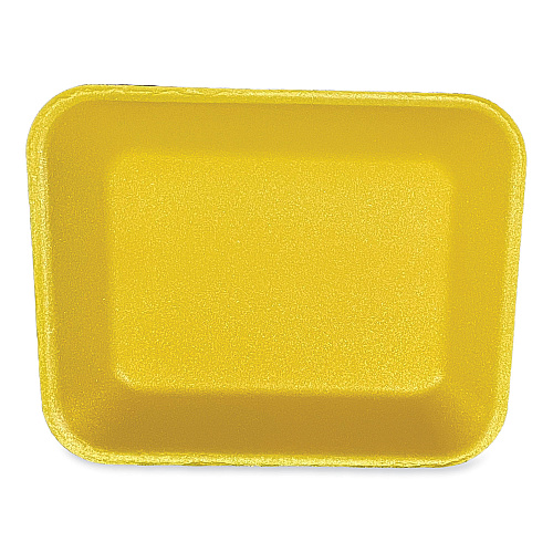 GEN Meat Trays, #8P, 10.8 x 8.82 x 1.5, Yellow, 200/Carton (GEN8PYEL)