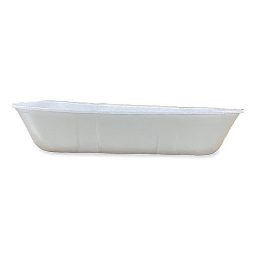 GEN Meat Trays, #20K, 12 x 8.7 x 2.45, White, 125/Carton (GEN20KWH)