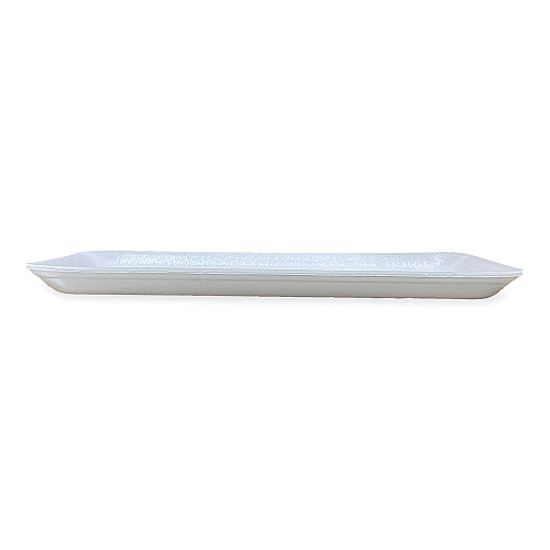 GEN Meat Trays, #1525, 14.5 x 8 x 0.75, White, 250/Carton (GEN1525WH)