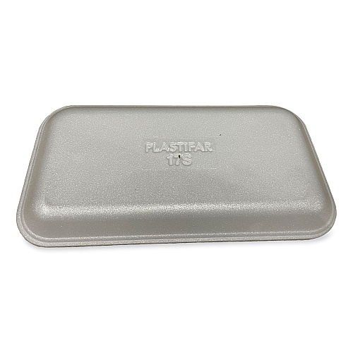 GEN Meat Trays, #17S, 8.5 x 4.69 x 0.64, White, 500/Carton (GEN17SWH)