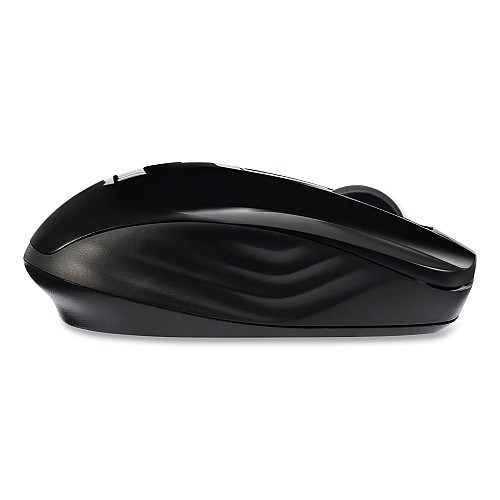 Adesso iMouse S50 Wireless Mini Mouse, 2.4 GHz Frequency/33 ft Wireless Range, Left/Right Hand Use, Black (IMOUSES50B)