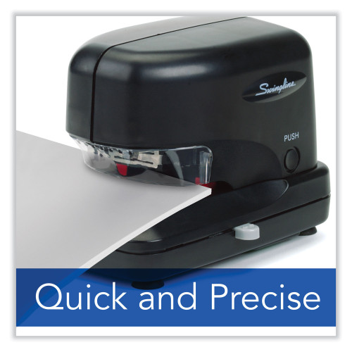 Swingline HighVolume Electric Stapler, 30Sheet Capacity, Black (69008