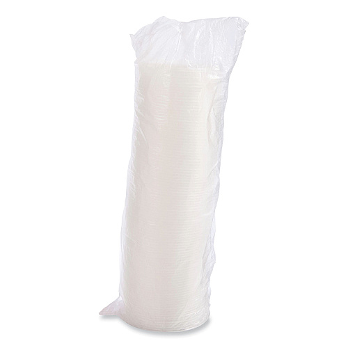 Dart Cold Cup Lids, Fits 8 to 32 oz Cups/Containers, Translucent, 100/Sleeve, 10 Sleeves/Carton (20SL)