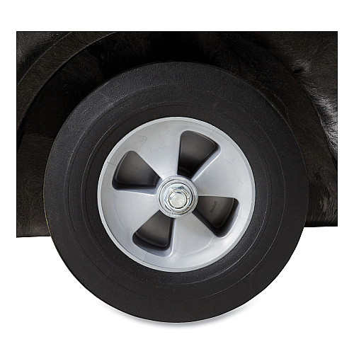 Rubbermaid Commercial Structural Foam Tilt Truck, 101 gal, 850 lb Capacity, Plastic, Black (9T14BLA)