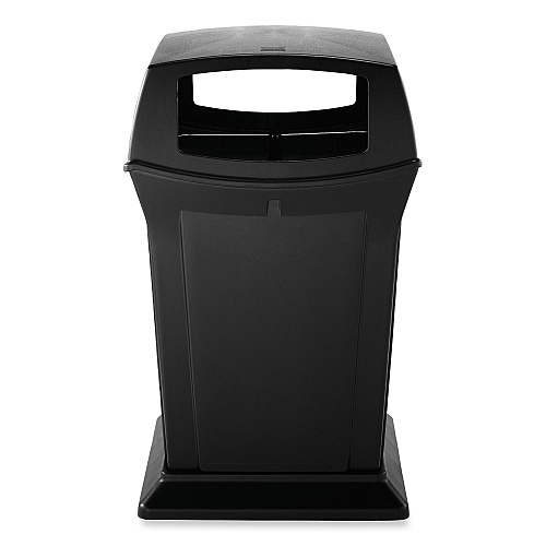 Rubbermaid Commercial Ranger Fire-Safe Container, 45 gal, Structural Foam, Black (917388BLA)