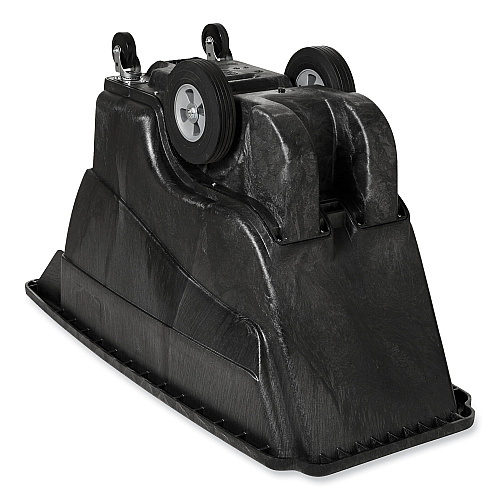 Rubbermaid Commercial Structural Foam Tilt Truck, 101 gal, 850 lb Capacity, Plastic, Black (9T14BLA)