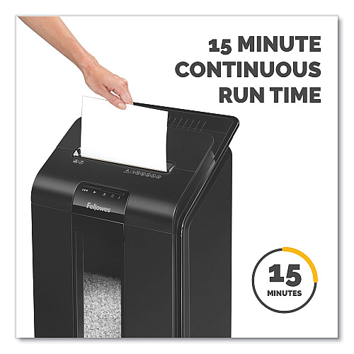 Fellowes AutoMax 100M Auto Feed Micro-Cut Shredder, 100 Auto/10 Manual Sheet Capacity (4629001)