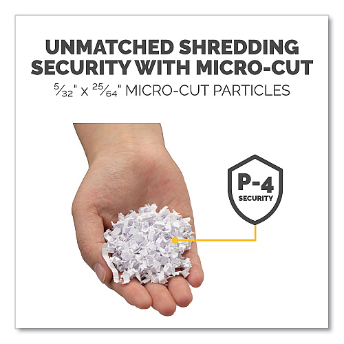 Fellowes AutoMax 100M Auto Feed Micro-Cut Shredder, 100 Auto/10 Manual Sheet Capacity (4629001)