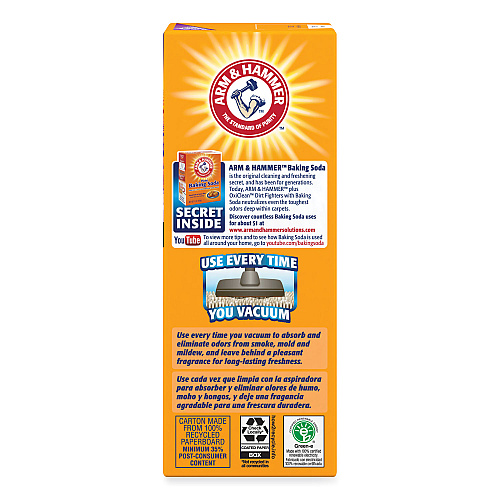 Arm & Hammer Fresh Scentsations Carpet Odor Eliminator, Island Mist, 30 oz Box, 6/Carton (3320011535)